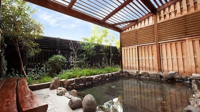 小豆島国際ホテル-露天風呂