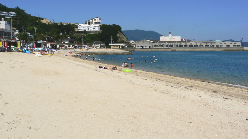 小豆島鹿島海水浴場