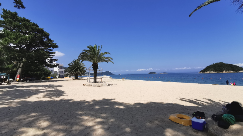 小部海水浴場（小豆島土庄町）