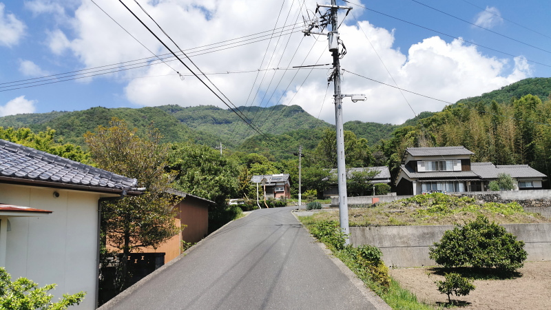 西村日方地区の通学路「からかい上手の高木さん」小豆島ロケ地