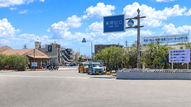 小豆島土庄港