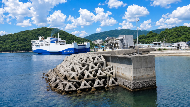 小豆島坂手港