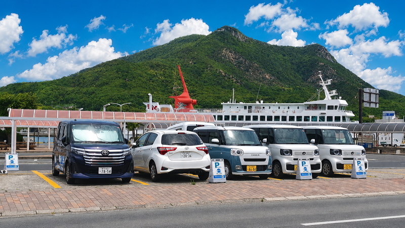 スカイレンタカー・スマートサービス小豆島土庄港